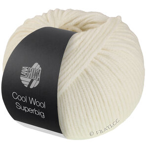 Lana Grossa COOL WOOL Superbig | 34-white