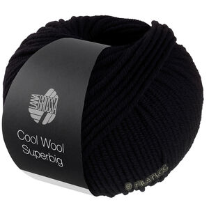 Lana Grossa COOL WOOL Superbig | 43-black