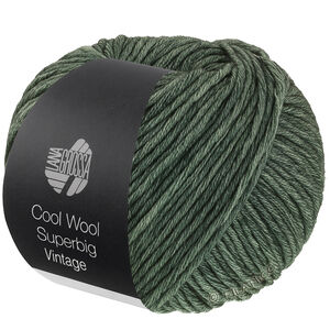 Lana Grossa COOL WOOL Superbig Vintage | 7268-green gray