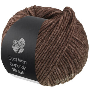 Lana Grossa COOL WOOL Superbig Vintage | 7284-dark brown