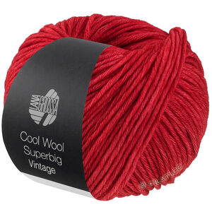 Lana Grossa COOL WOOL Superbig Vintage | 7295-red