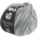 Lana Grossa COOL WOOL Print | 829-raw white/silver gray/light gray/gray