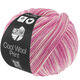 Lana Grossa COOL WOOL Print | 842-rose/fuchsia/ecru