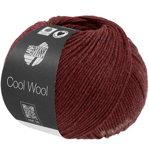 Lana Grossa COOL WOOL Mélange (We Care) | 1500-wine red mottled
