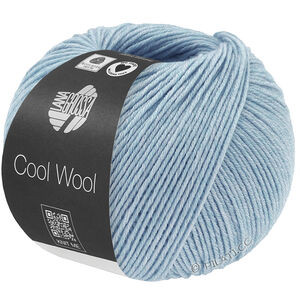 Lana Grossa COOL WOOL Mélange (We Care) | 1502-light blue mottled