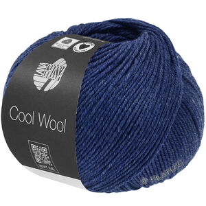 Lana Grossa COOL WOOL Mélange (We Care) | 1504-dark blue mottled