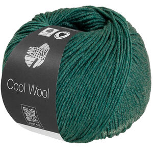 Lana Grossa COOL WOOL Mélange (We Care) | 1505-dark green mottled