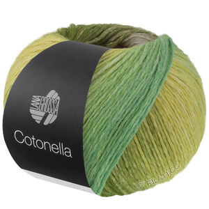 Lana Grossa COTONELLA | 18-dark olive/lilac/yellow/orange/pink/mud/mint turquoise/dark gray