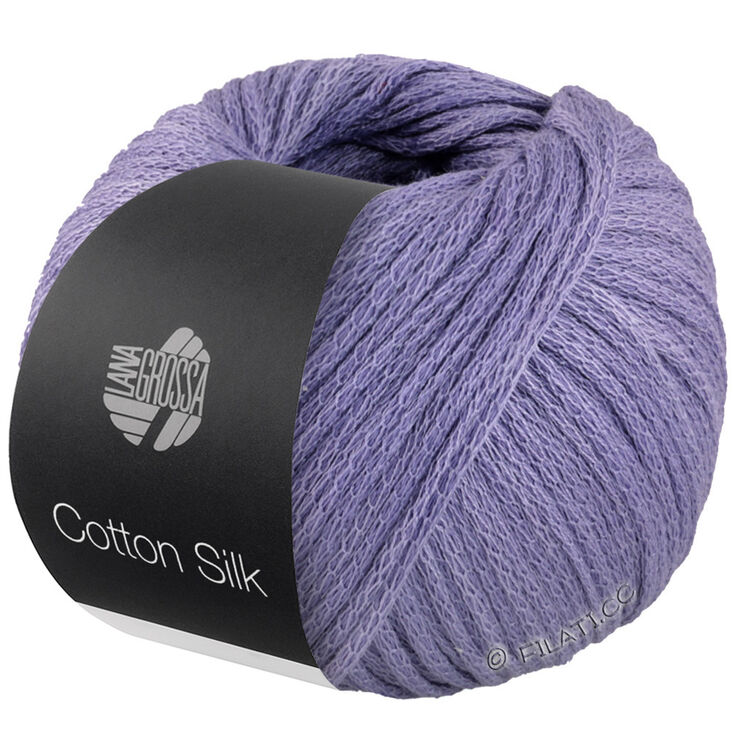 Lana Grossa COTTON SILK | 01-violet blue