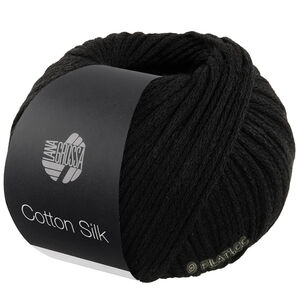Lana Grossa COTTON SILK | 12-black