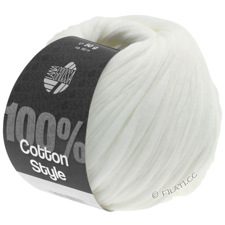 Lana Grossa COTTON STYLE | 01-white