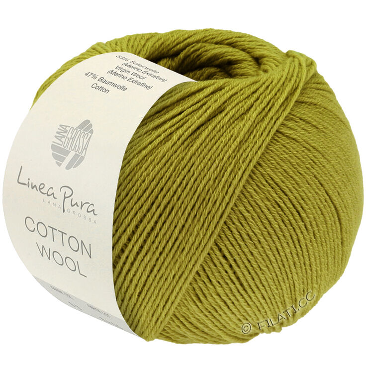Lana Grossa COTTON WOOL (Linea Pura) | 35-pistachio