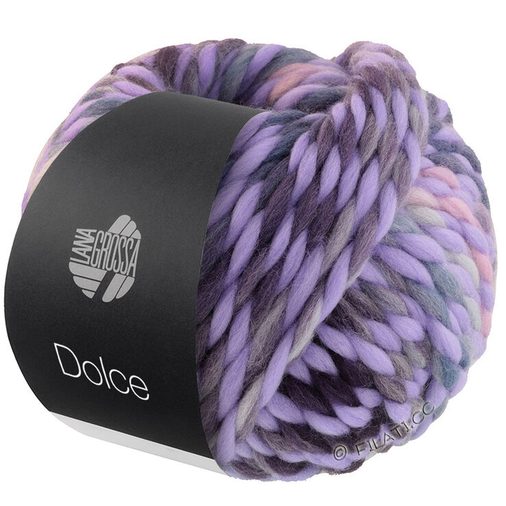 Lana Grossa DOLCE | 07-purple/lilac rose/eggplant/blue gray