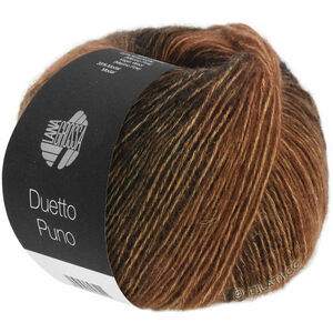 Lana Grossa DUETTO PUNO | 102-nougat/gray brown/black brown