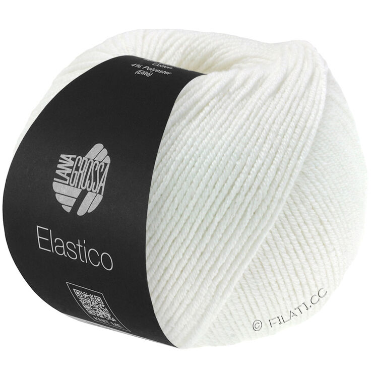 Lana Grossa ELASTICO | 001-white