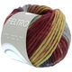 Lana Grossa FELTRO Bosco | 728-dark blue/gray/rosewood/light yellow/wine red/gray green/gray blue