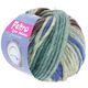 Lana Grossa FELTRO Color Melange | 1009-blackberry/jeans blue/gray/gray green