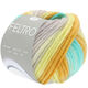 Lana Grossa FELTRO Line | 435-turquoise/mustard/light gray/vanilla