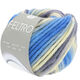 Lana Grossa FELTRO Line | 438-white/light gray/medium gray/light blue/cornflower