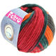Lana Grossa FELTRO Print | 0375-wine red/orange/petrol/anthracite