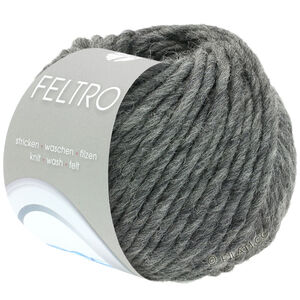 Lana Grossa FELTRO | 004-dark gray mottled