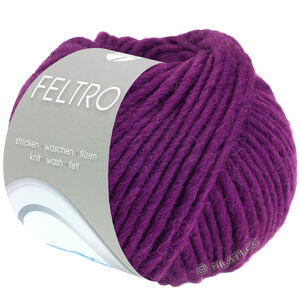 Lana Grossa FELTRO | 129-red violet