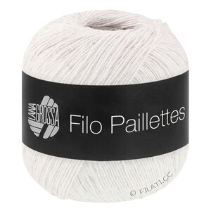 Lana Grossa FILO PAILLETTES | 01-white
