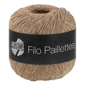 Lana Grossa FILO PAILLETTES | 17-camel