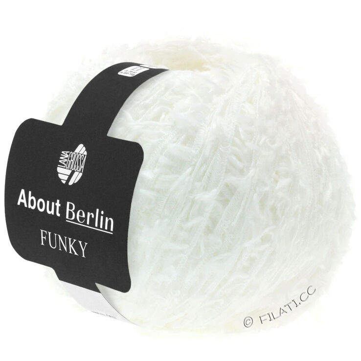 Lana Grossa FUNKY (ABOUT BERLIN) | 01-white