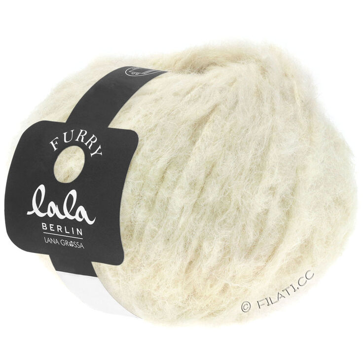 Lana Grossa FURRY (lala BERLIN) | 01-raw white