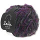 Lana Grossa FURRY Bicolor (lala BERLIN) | 101-blackberry/eggplant/anthracite