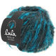 Lana Grossa FURRY Bicolor (lala BERLIN) | 102-petrol blue/anthracite