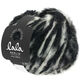 Lana Grossa FURRY Bicolor (lala BERLIN) | 103-black/raw white