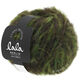 Lana Grossa FURRY Bicolor (lala BERLIN) | 105-olive/black brown