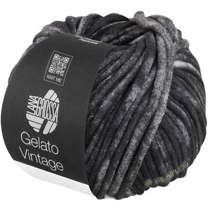 Lana Grossa GELATO Vintage | 110-anthracite/white