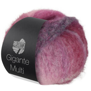 Lana Grossa GIGANTE MULTI | 107-mauve/carnation/pink/jade green/gray red/wine red/blackberry/violet blue