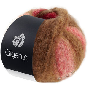 Lana Grossa GIGANTE | 05-rust red/khaki/umbra/terracotta/mud
