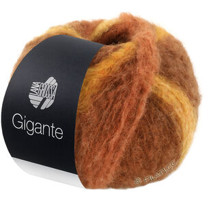 Lana Grossa GIGANTE | 06-ochre/nougat/gray brown/chocolate brown/sand yellow