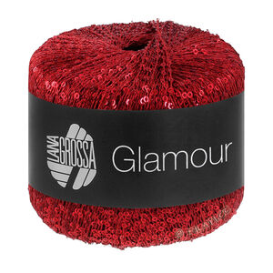 Lana Grossa GLAMOUR | 020-dark red