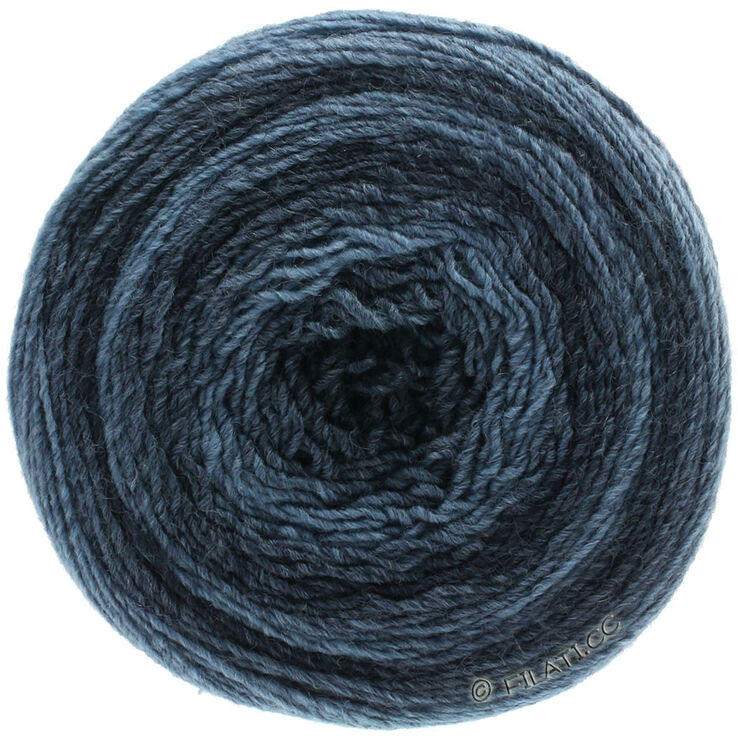 Lana Grossa GOMITOLO 200 Dégradé | 301-jeans/dark blue