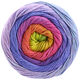 Lana Grossa GOMITOLO ALOHA | 302-turquoise/red/pistachio/mustard yellow/lavender/orange