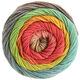 Lana Grossa GOMITOLO ALOHA | 308-orange brown/golden yellow/jade/apple green/nougat/blue gray