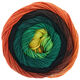 Lana Grossa GOMITOLO ALOHA | 311-orange/red/black red/black/petrol/dark green/green/yellow