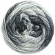 Lana Grossa GOMITOLO CONSETA | 709-raw white/silver gray/medium gray/dark gray/anthracite