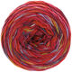Lana Grossa GOMITOLO DENIM GRAFFITI | 353-red/wine red/eggplant/light green/light blue/turquoise