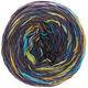 Lana Grossa GOMITOLO DENIM GRAFFITI | 354-eggplant/dark blue/mint/turquoise/yellow/pistachio