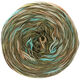 Lana Grossa GOMITOLO DENIM GRAFFITI | 358-gray brown/light gray/yellow/turquoise/salmon pink/ecru/petrol