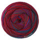 Lana Grossa GOMITOLO DISEGNO | 527-red/wine red/purple/petrol/brown red