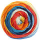 Lana Grossa GOMITOLO DOPPIO | 202-light blue/sky blue/dark blue/white/yellow/orange/salmon/light red
