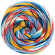 Lana Grossa GOMITOLO DOPPIO | 252-light blue/sky blue/dark blue/white/yellow/orange/salmon/light red